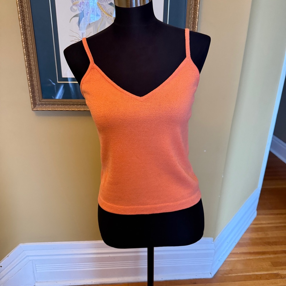 St. John Orange Camisole Top